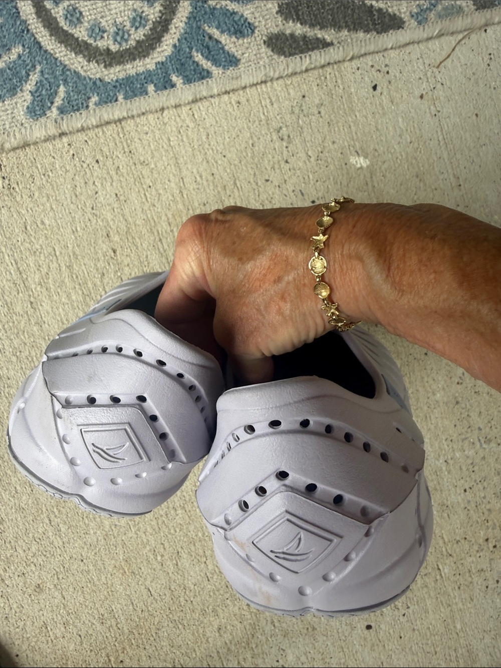 Sperry Water Strider Lilac Water Shoes Women's Size 9 or Men's Size 8 - Picture 5 of 7